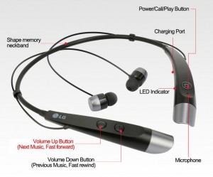 Bluetooth headset review LG Tone + HBS-500