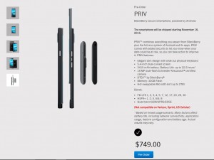 Revealed characteristics and the price of new smartphone market BlackBerry