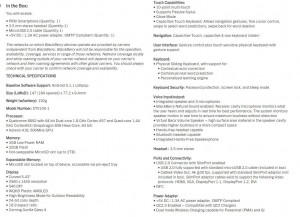 Revealed characteristics and the price of new smartphone market BlackBerry