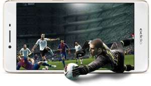 Announcement of the metal device manage smartphone Oppo R7s