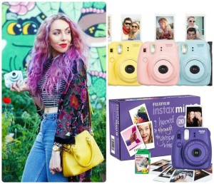Cute camera photography Fujifilm Instax Mini 8