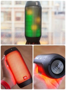 Bluetooth speaker comparison JBL Pulse 2: color music