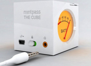 Music mp3 player Mint Cube with radio