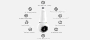 Wireless camera Amaryllo iCamPro Deluxe - light bulb