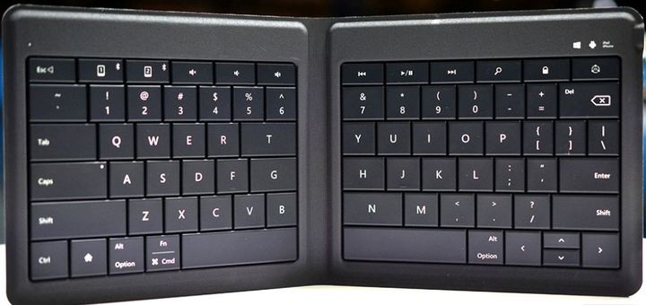 New and modern fold-out keyboard Mobile from Microsoft
