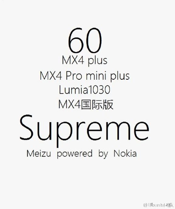 Nokia help creates smartphone Meizu Supreme 