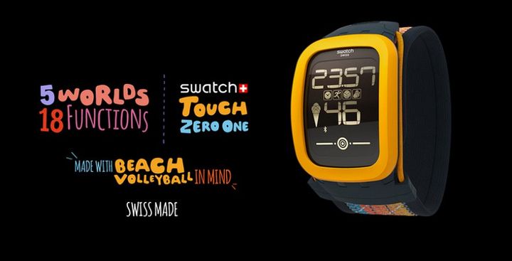 Swatch presents new smart watches for beach activities