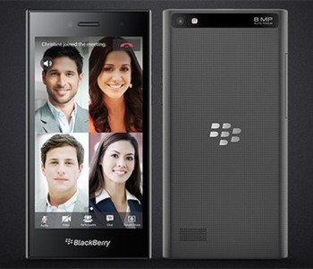 The new phone BlackBerry Leap presented at MWC 2015