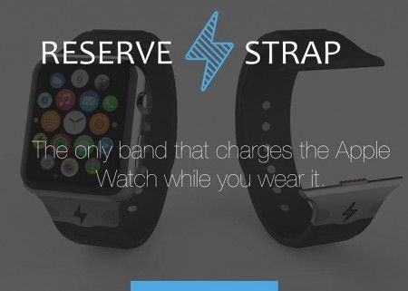 Belt Reserve Strap uses a hidden port to increase battery life
