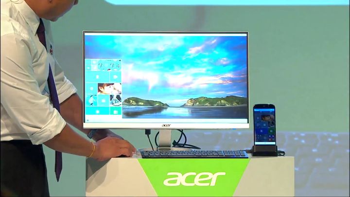 Acer Jade Primo can be converted into PC desktop machine