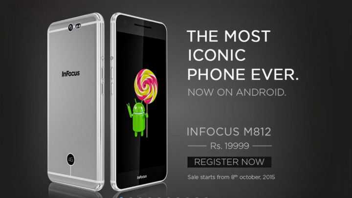 InFocus M812 - the flagship $ 300