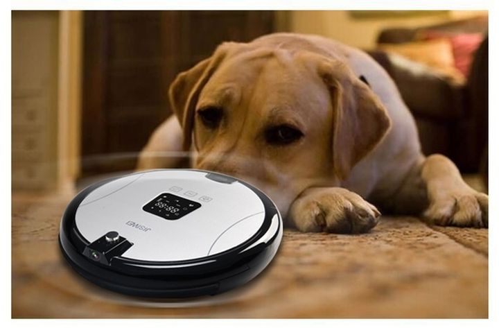 JSW S + Mobile Robot Vacuum Cleaner With Wi-Fi and Webcam