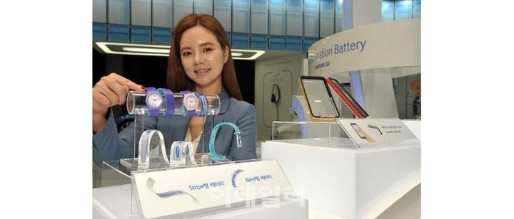 Samsung has introduced flexible batteries