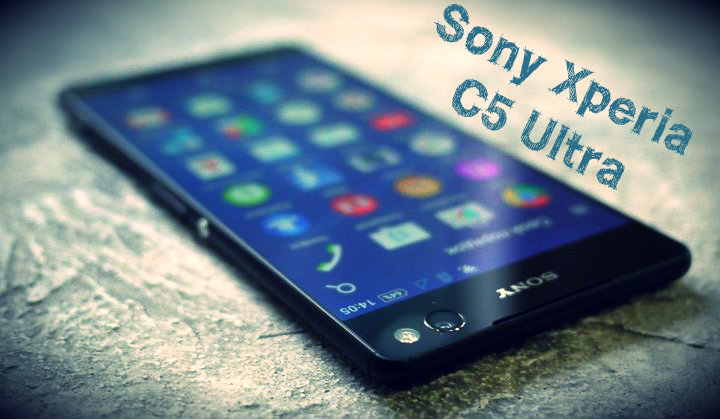 Smartphone frameless Sony Xperia C5 Ultra Review