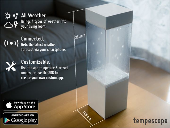 Tempescope - magic capsule, which creates weather