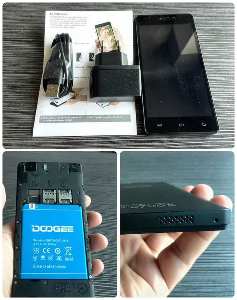 Android phone review Doogee X5 - work phone for every day