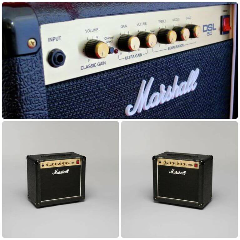 Music amplifier Marshall DSL5C tube combo amp