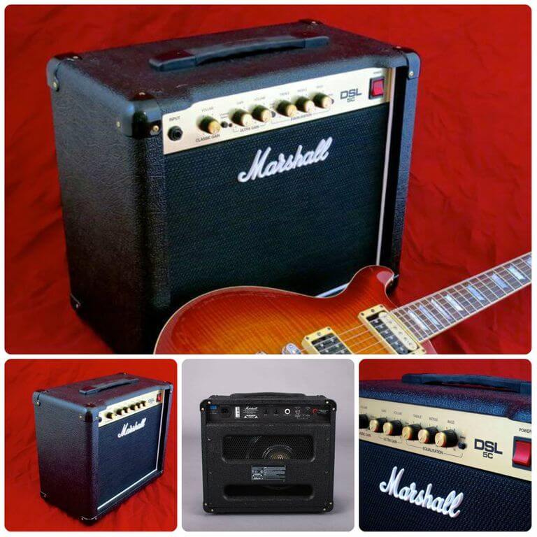 Music Amplifier Marshall DSL5C Tube Combo Amp