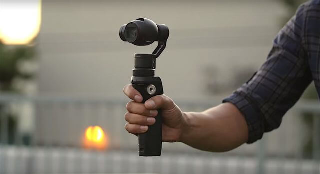 Unique camera photography DJI Osmo for creative people