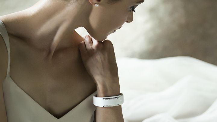 Women Android Wear news Polar Loop Crystal Bracelet
