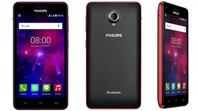 Impressive smartphone Philips Xenium V377 with 5000 mAh