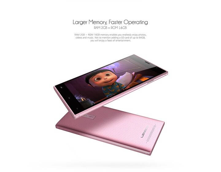 Interesting smartphone Leagoo Alpha 1