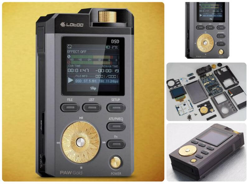 Music mp3 player Lotoo Paw Gold