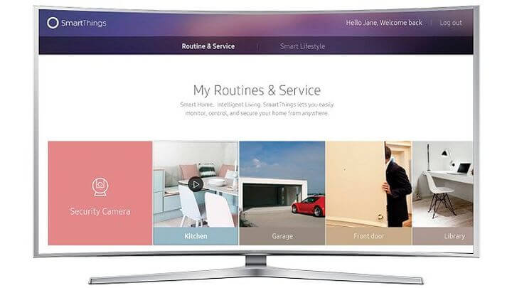 Samsung Smart TVs have SmartThings Platform