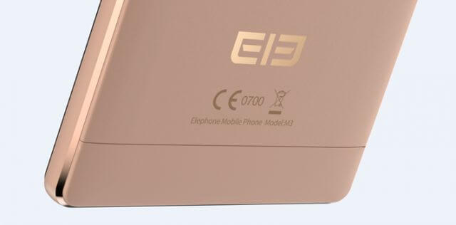 Smartphone devices metal Elephone M3 release new photos