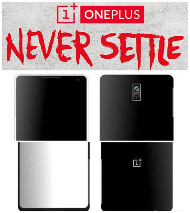 Smartphone devices OnePlus 3 leaked design
