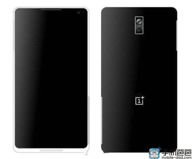 Smartphone devices OnePlus 3 leaked design