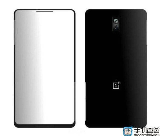 Smartphone devices OnePlus 3 leaked design