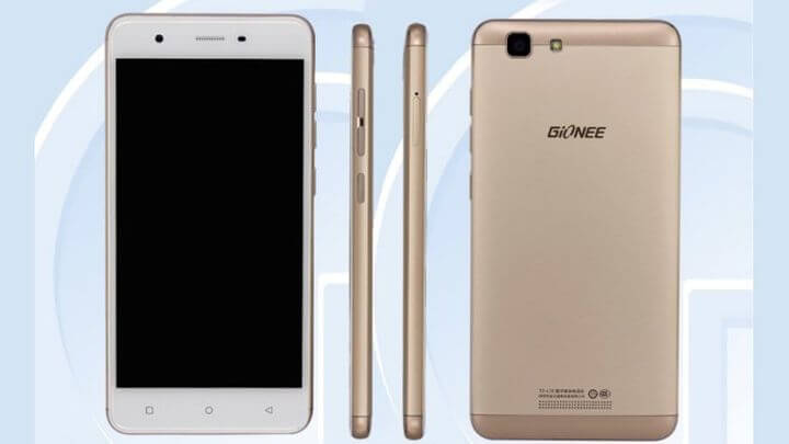 Superior phone Gionee F105 just certified