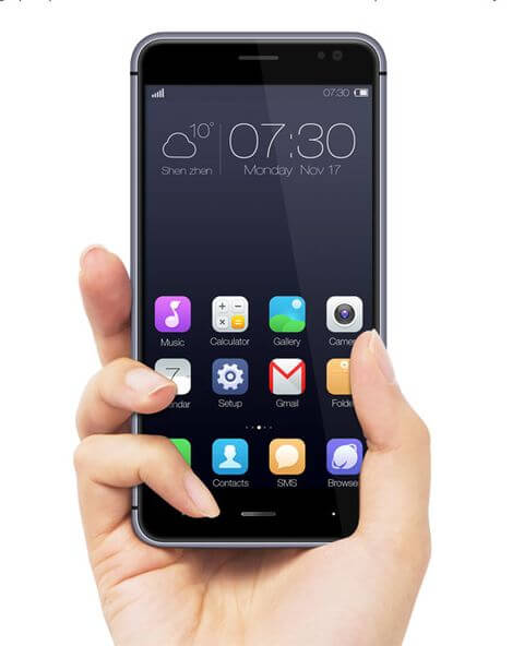 Technology smartphone Bluboo X9 appeared in a video