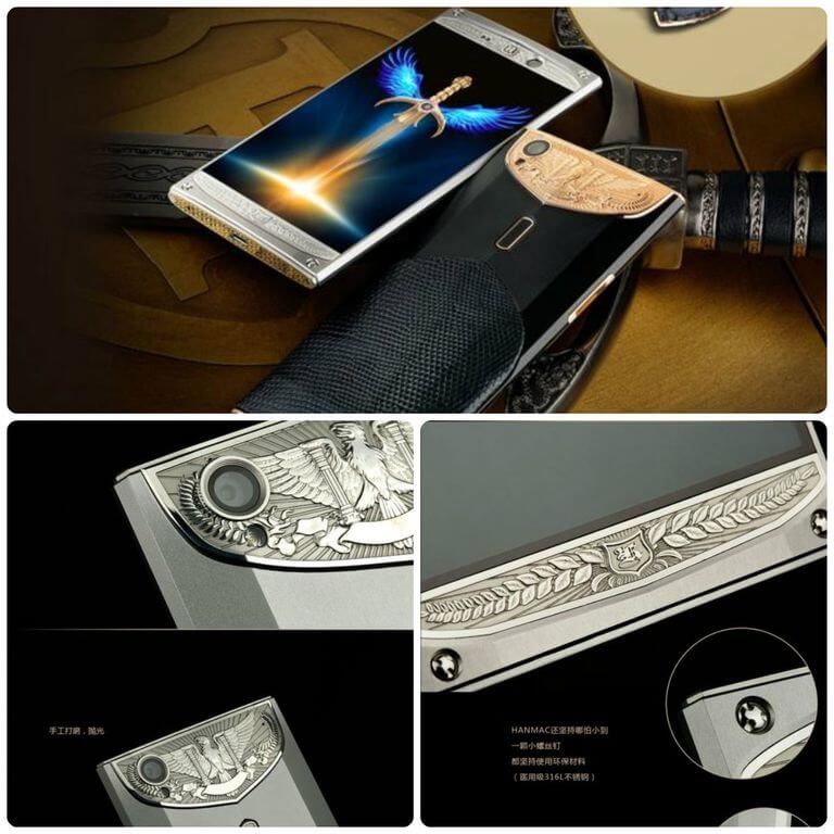 Technology smartphone HANMAC Knight - new luxury phone
