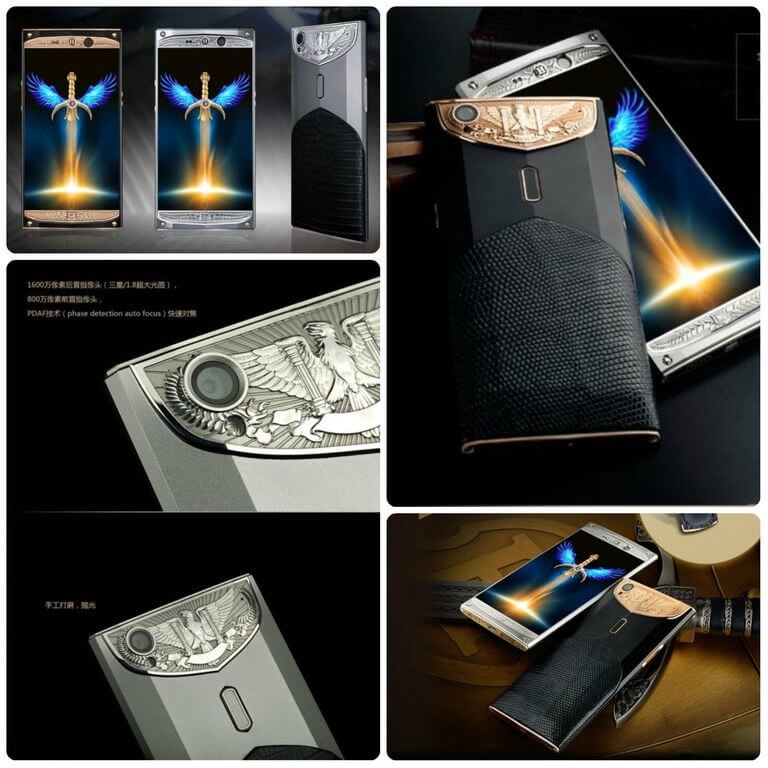 Technology smartphone HANMAC Knight – new luxury phone