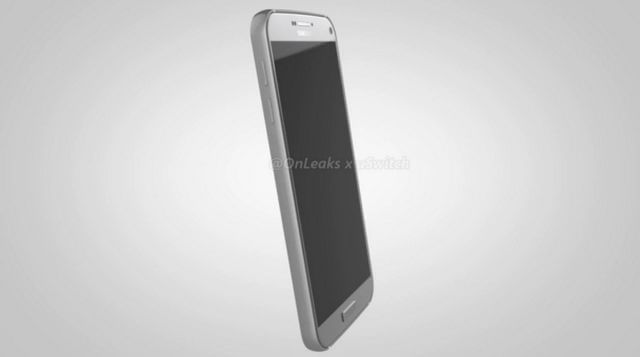 Technology smartphone Samsung Galaxy S7 Plus showed 3D-model