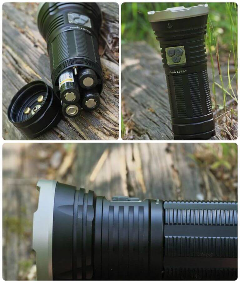 The flashlight Fenix LD75c - 4200 lumen!
