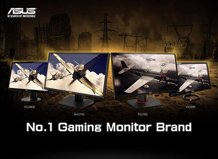 The monitor news Asus owns 40% of the market
