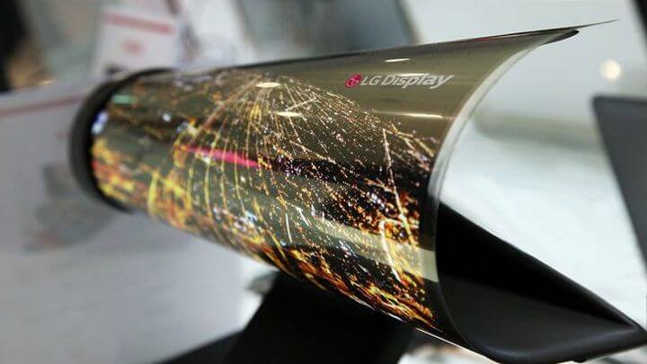 LG OLED display at CES 2016