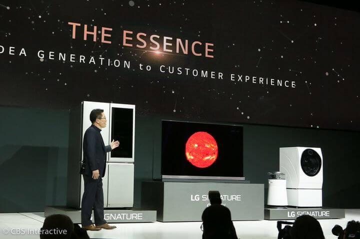 LG Signature - a new brand introduced at CES 2016