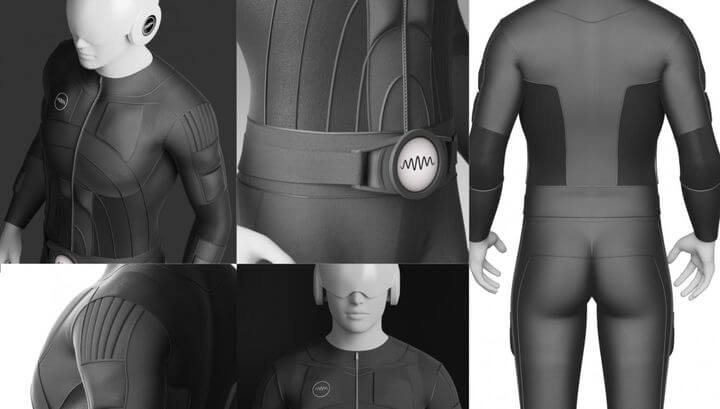 TeslaSuit - first suit for 3D Virtual Reality on Kickstarter