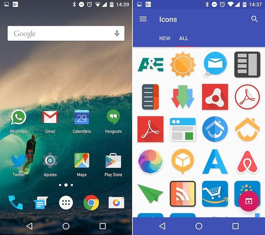 TOP 10 best icons packs for Android