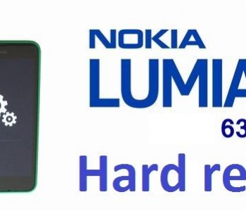 Hard reset Nokia Lumia 635