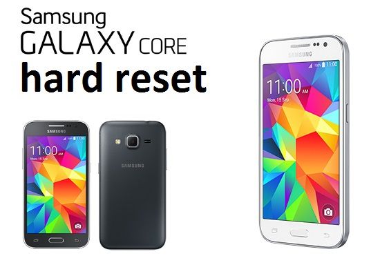 Hard reset Samsung Core Prime