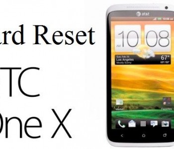 Hard Reset HTC One X: restart or factory reset