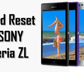 Hard reset Sony Xperia ZL: PC Companion and Recovery menu