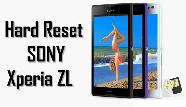 Hard reset Sony Xperia ZL: PC Companion and Recovery menu
