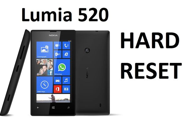 Lumia 520 hard reset: step by step instruction