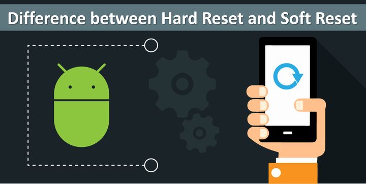 Difference between hard reset and soft reset Android